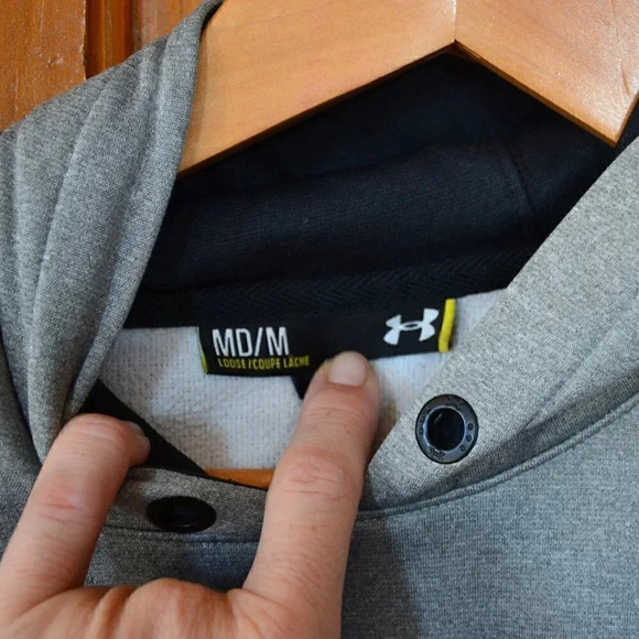 Under Armour Grey Hoodie - Picture 3 of 8